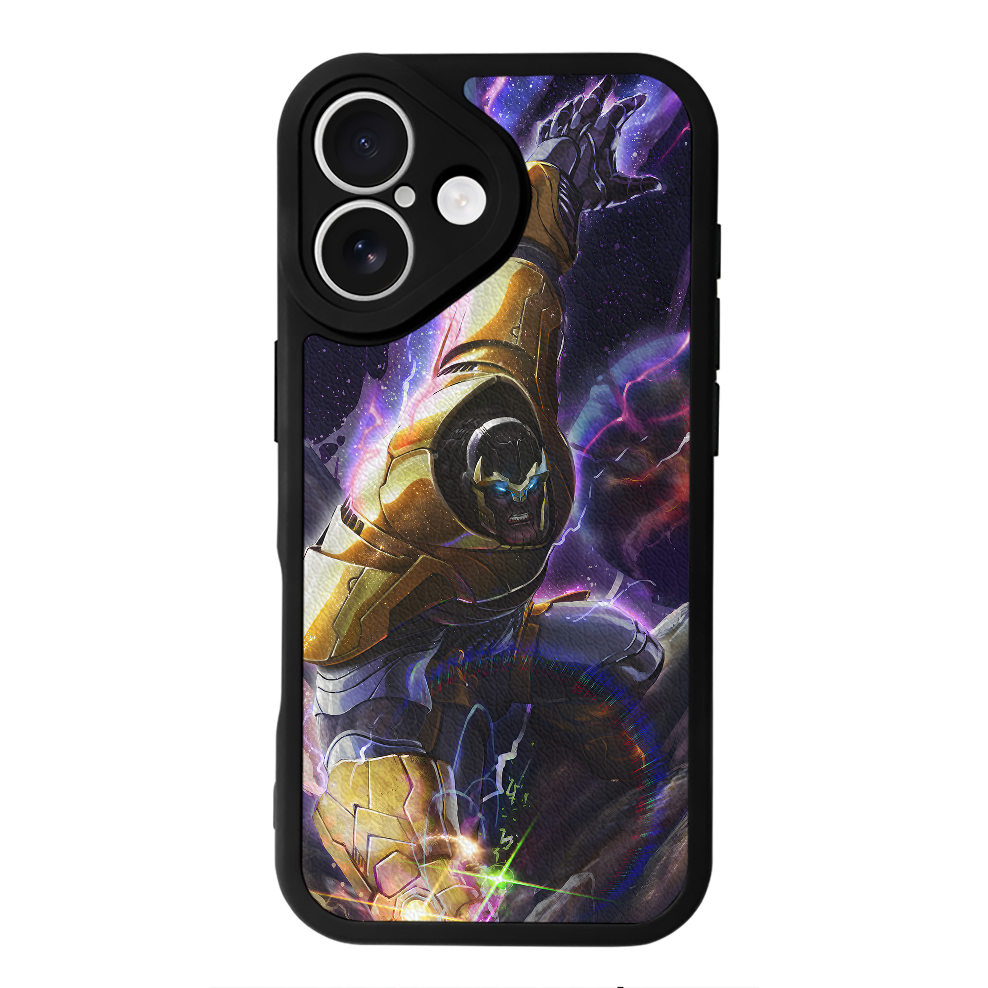 （画像用） アベンジャーズ The Avengers 【iPhone 16シリーズ対応】シリコンスマホケース（レザー調） 材質：シリコン